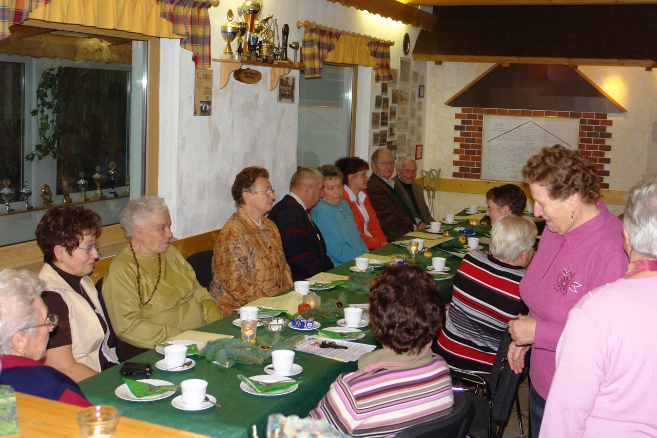 Seniorenfeier 2006 | Zusammenkunft | Foto: Wilfried Klein