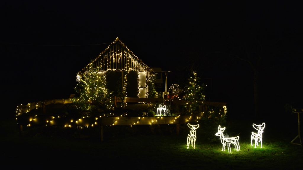 Weihnachtliche Beleuchtung in Seelbach