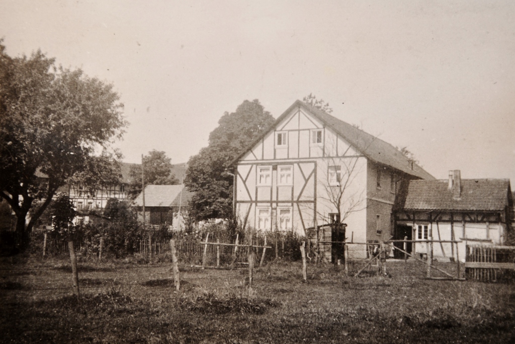 Historische Ansicht 1935 Anwesen Klein in Bettgenhausen