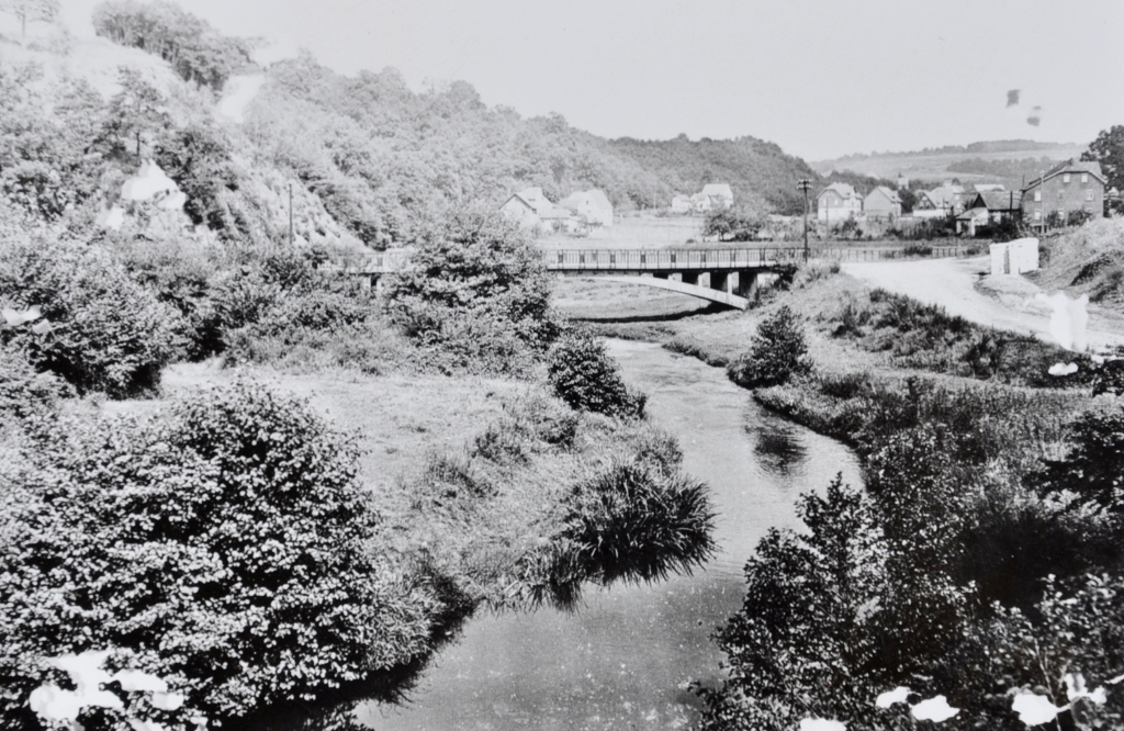 1940er | Alte Brücke nach Flammersfeld | Repro: Wilfried Klein