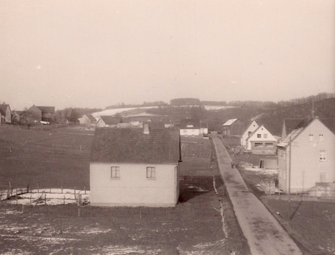 Historische Aufnahme Bahnhofstrasse aus 1968