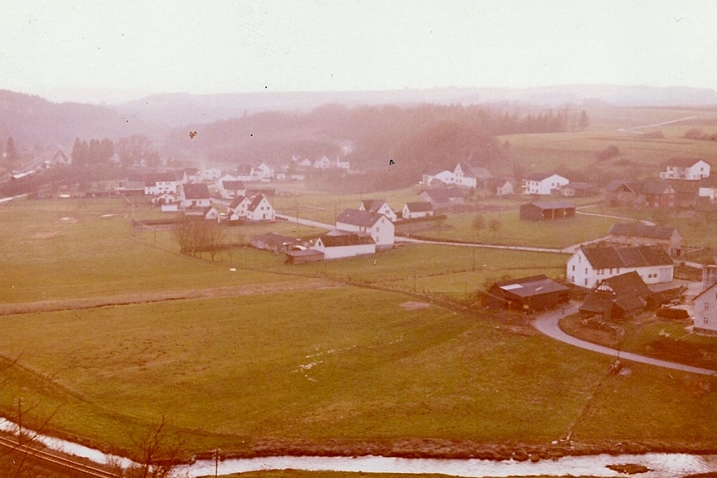 Historische Ansicht 1970er Ortsansicht Seelbach
