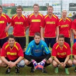 Fussballmannschaft beim Turnier in Birnbach
