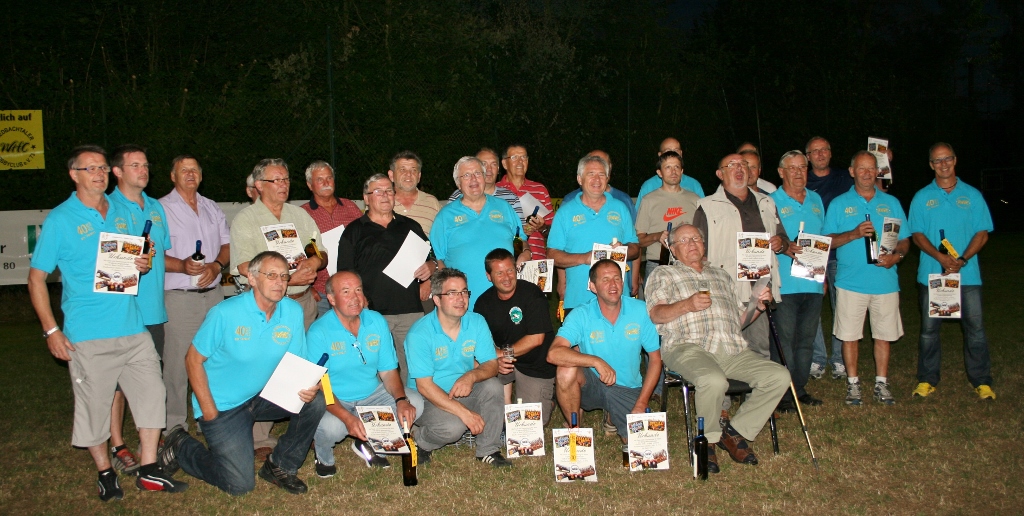 August 2013 | 40 Jahre Wiedbachtaler Hobbyclub: Mitgliederehrung | Foto: Wiedbachtaler Hobbyclub