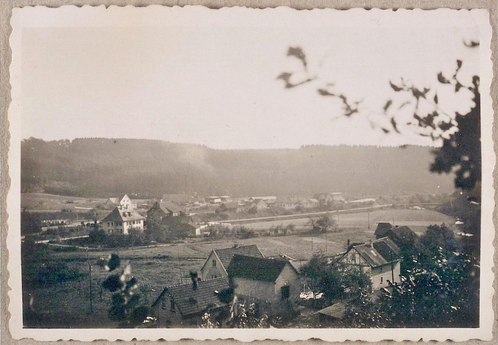 Historische Aufnahme Bahnhofsviertel mit Lagerschuppen des frueheren Landhandels August Sohnius