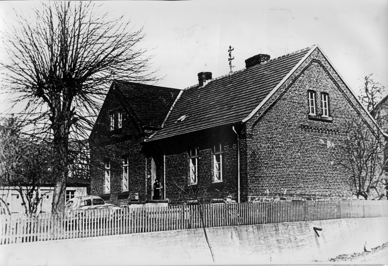 Historische Aufnahme 1963 Dorfschule