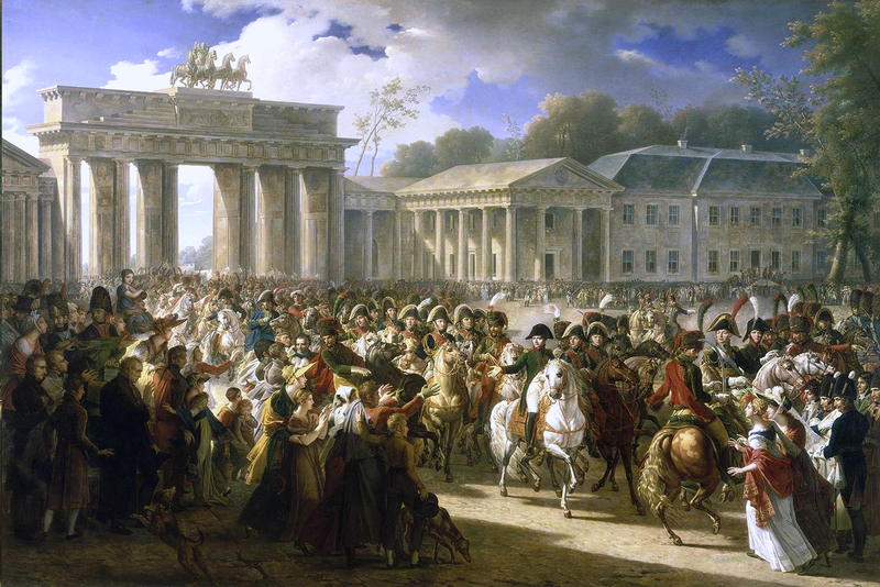 1810-Charles Meynier-Napoleon in Berlin-wikimedia commons