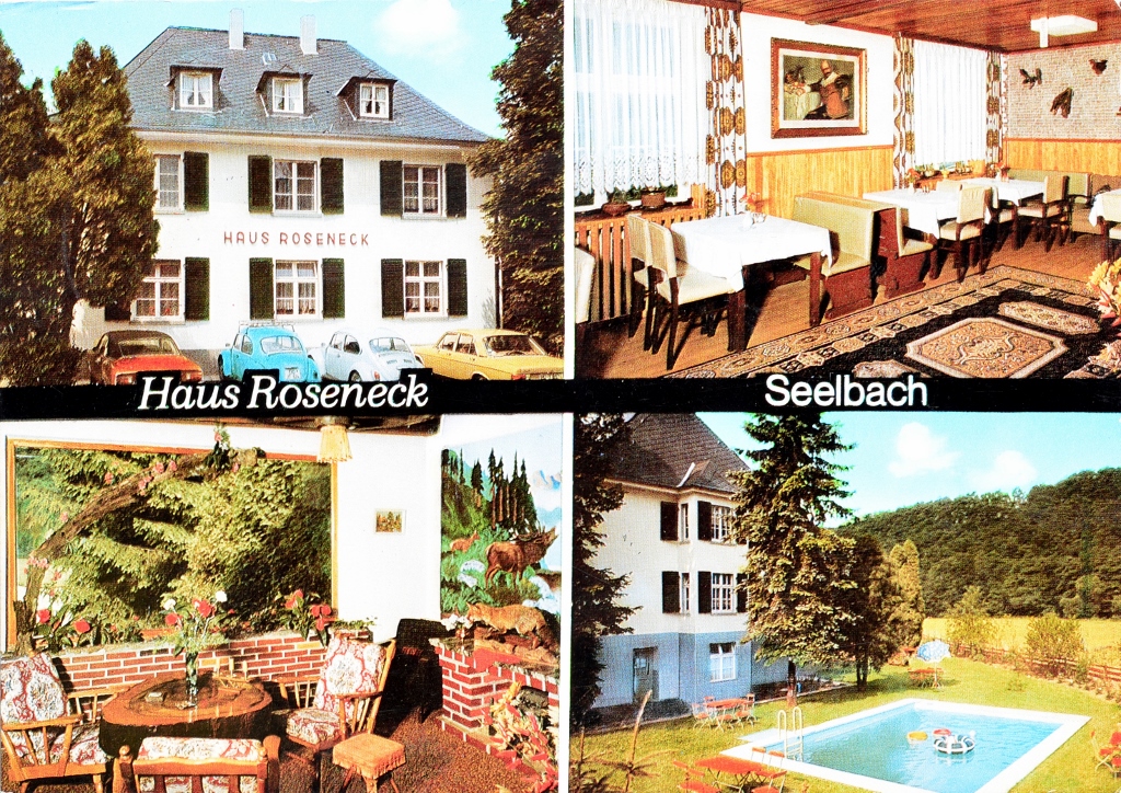 Ansichtskarte von Seelbach 1976 Pension Haus Roseneck
