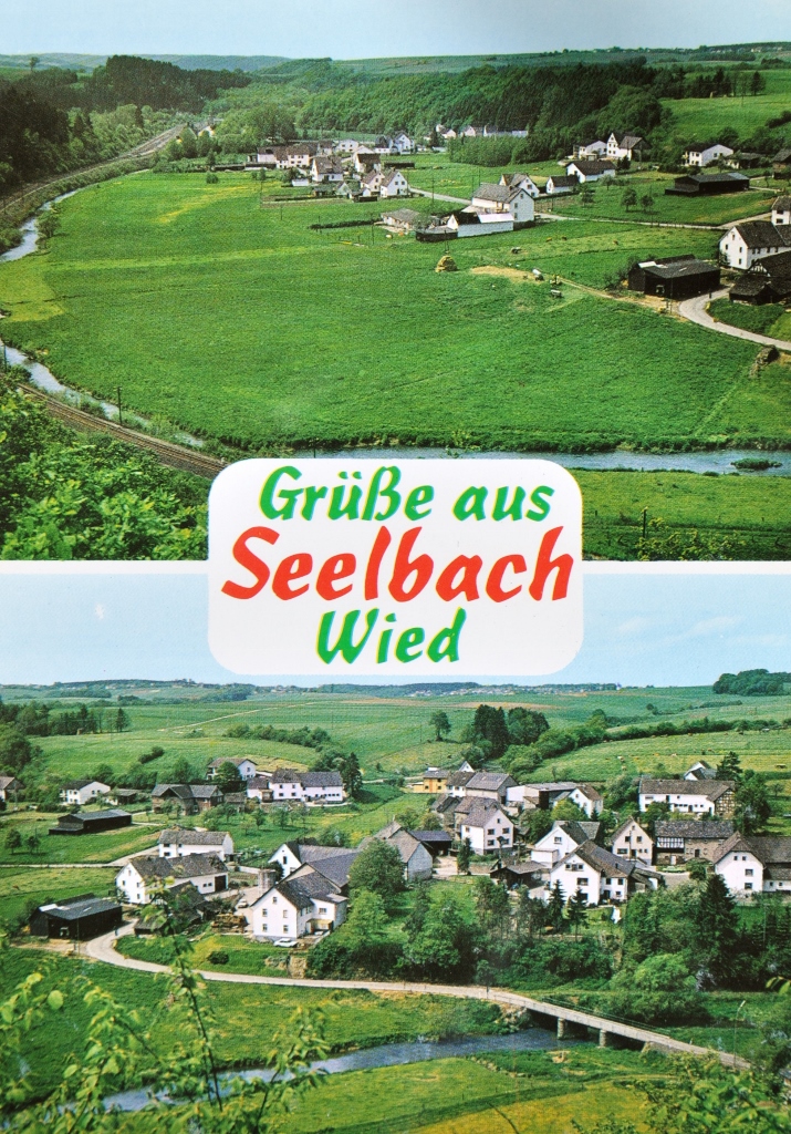1980 | Postkarte Grüße aus Seelbach / Wied | Herausgeber Supenkämper Gemischtwaren, Archiv: Y+B Schäck