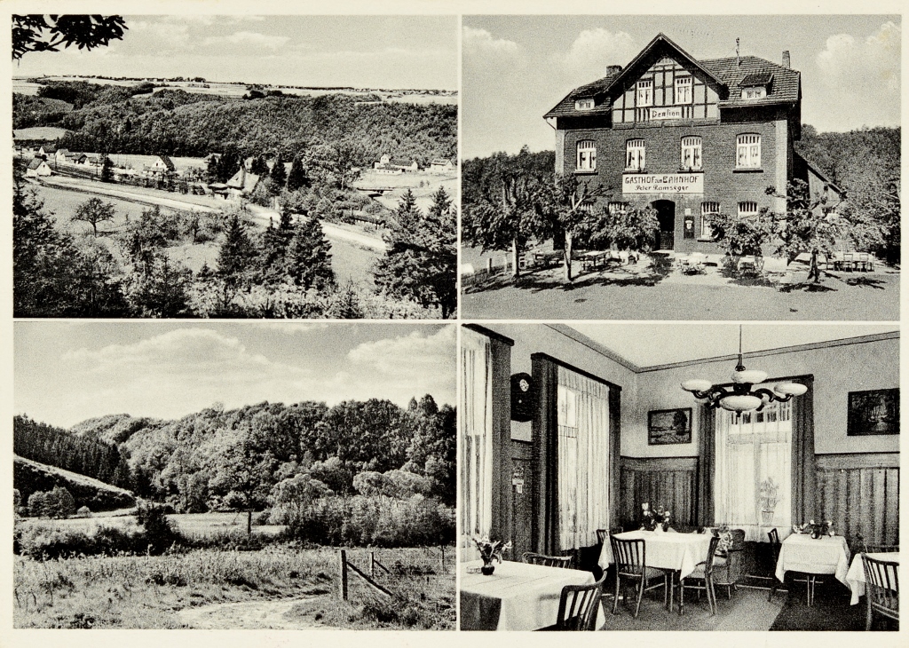 Historische Aufnahme Mitte 1930er Gasthof Ramseger in Seelbach