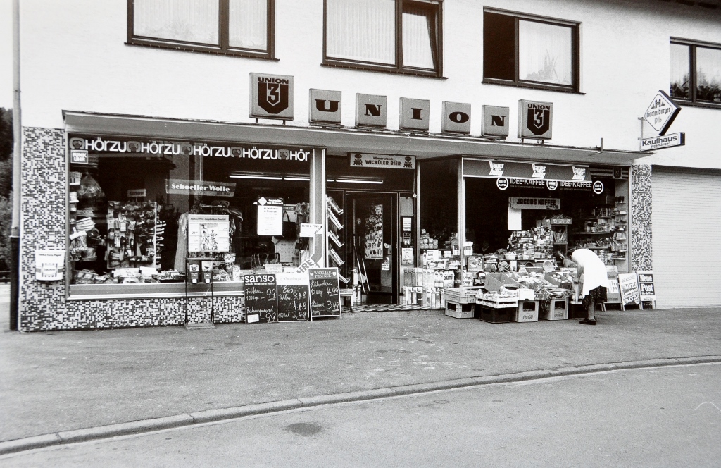 Historische Aufnahme aus den 1980er Jahren Kaufhaus Supenkaemper