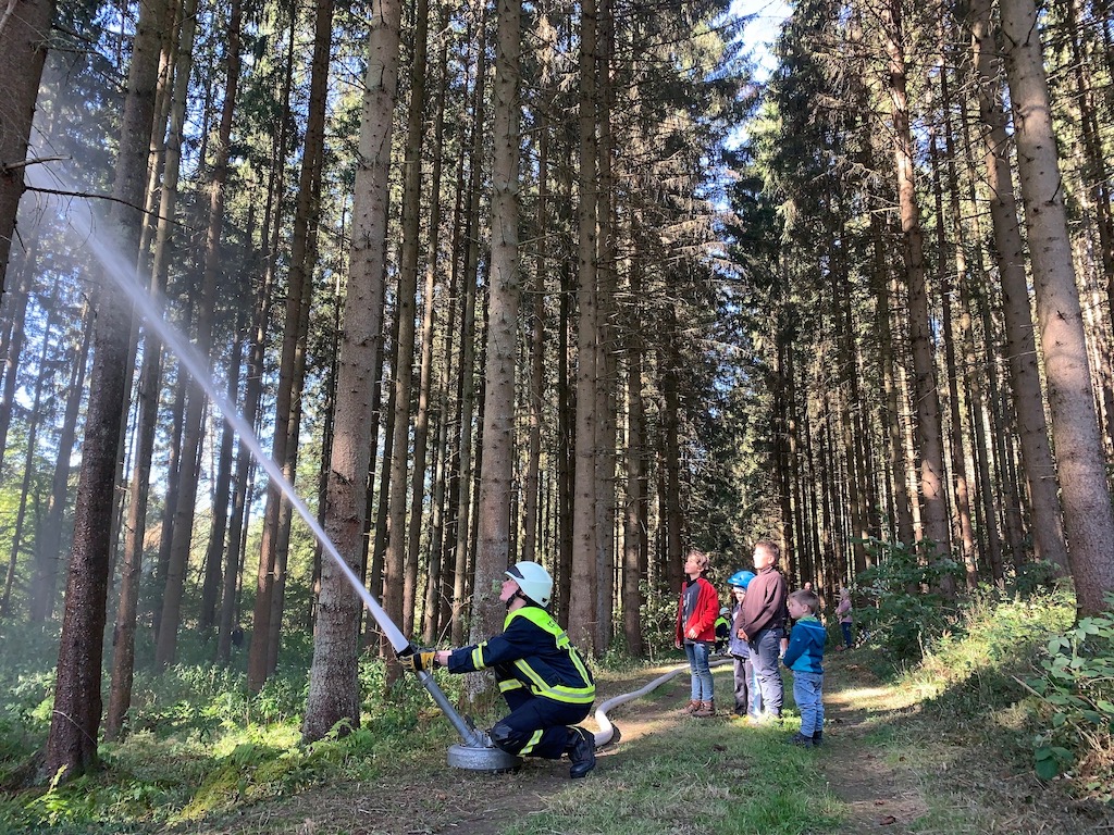 21.09.2019 Brandschutzübung in der Geisaue © Ellen Wirth