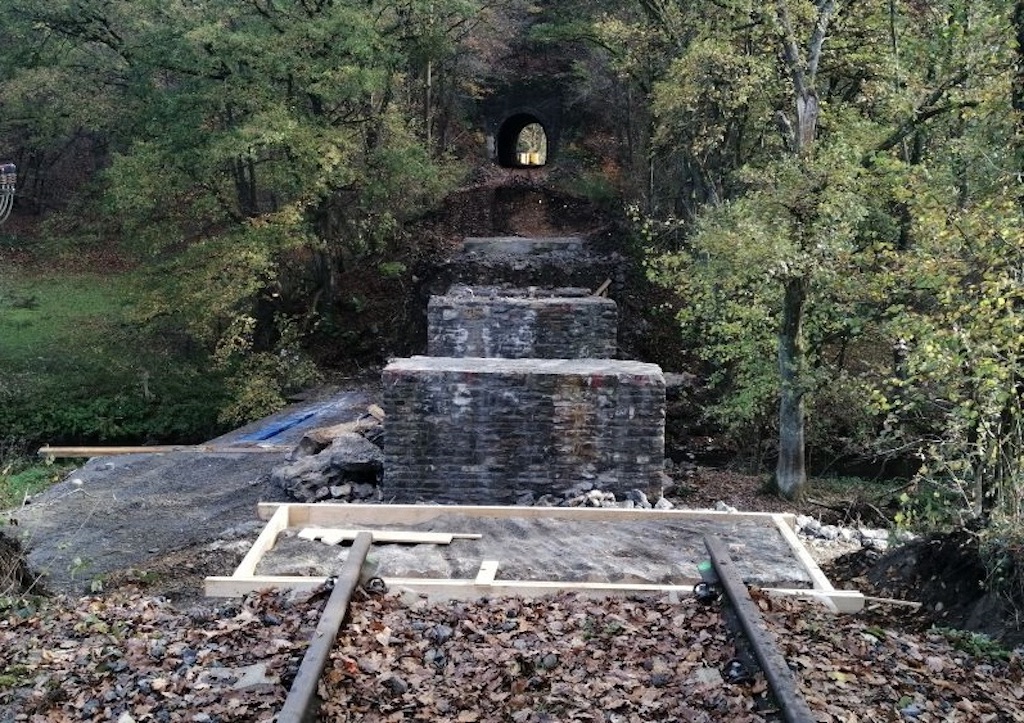 Sanierungsarbeiten Lappwaldbahn