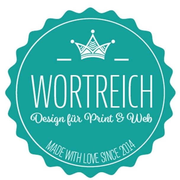 Logo Wortreich Logo Wortreich Design fuer Print und Web