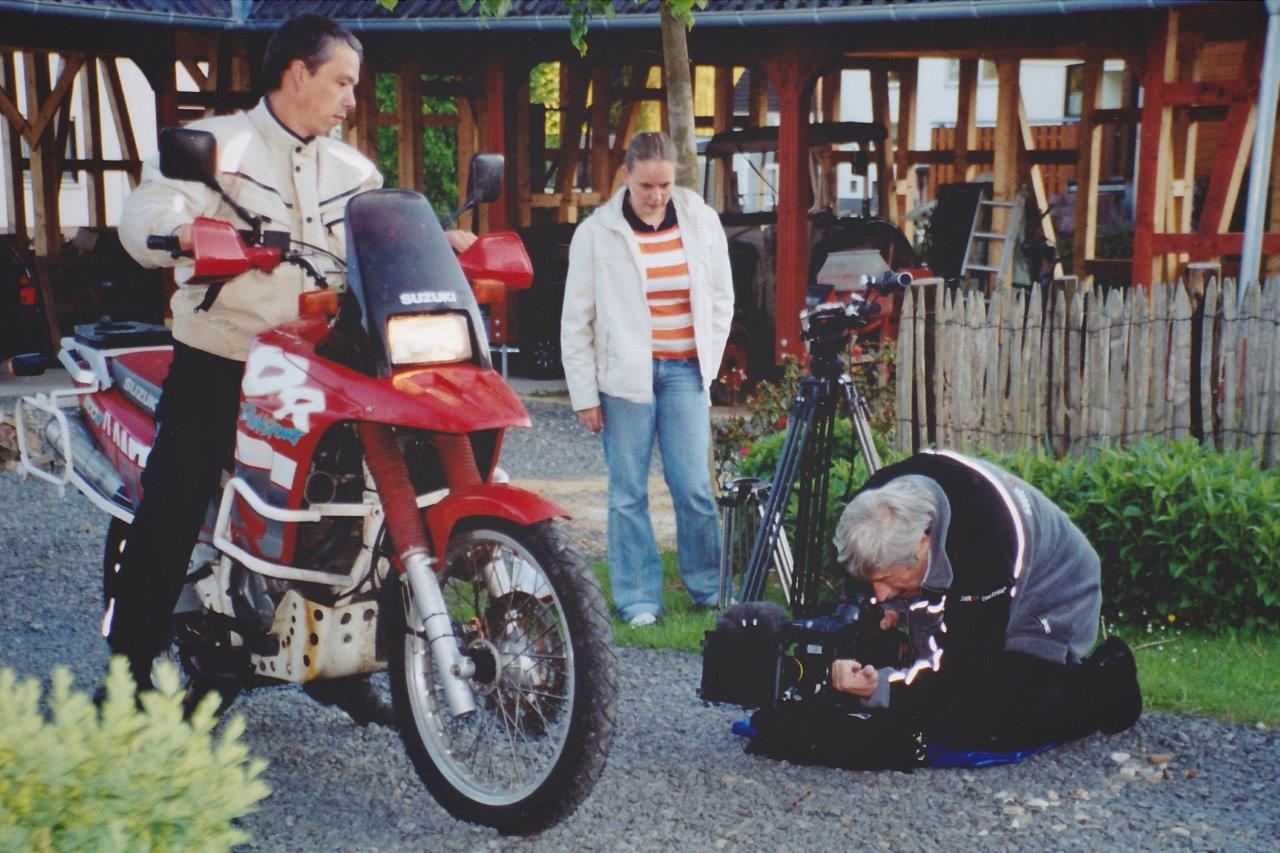 2006 | SWR, Sendung Hierzuland: Seelbach, ein Ortsportrait | Detailaufnahme einer der Motorräder | Foto: Yvette Schäck